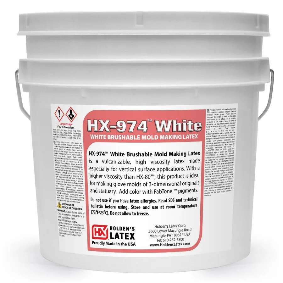 HX-974 White Latex 1 Gallon