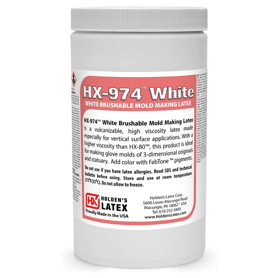 HX-974 White Latex Quart